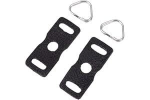 VKO Adattatore per tracolla Leather Protector copertura Pad anello cinghia della fotocamera split Ring gancio compatibile con fotocamere DSLR SLR mirrorless