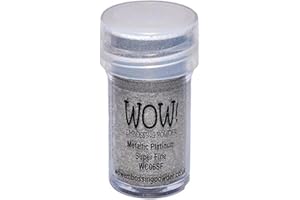 WOW! Wow Embossing Powder Wow Platinum, Prägepulver, Platin, 5 x 3 x 3 cm