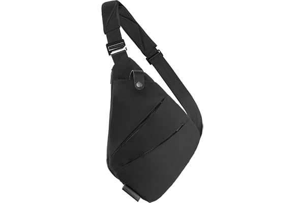 Hugh Butler, Men's Anti-Theft Travel Bag, Flat on Chest | Invisible Under a Jacket, Shoulder Bag, Stylish and Versatile, Messenger, Waist, Belt, James