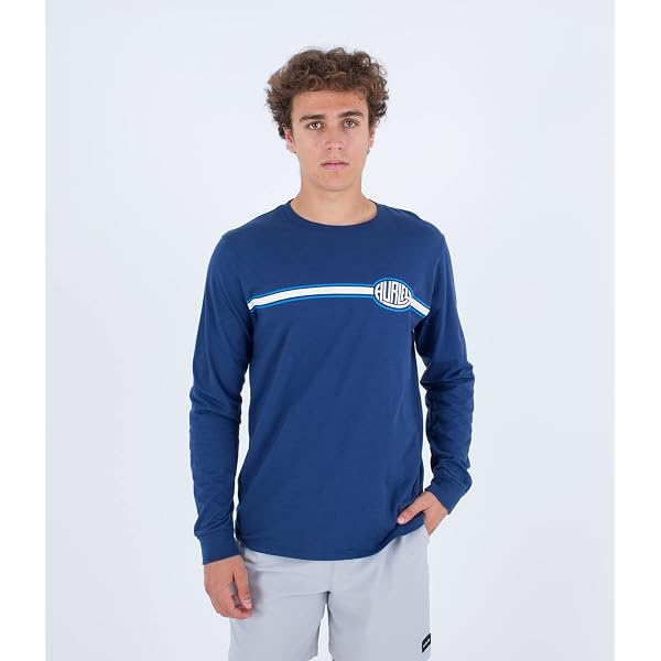 Ofertas en camisetas manga larga Hurley de hombre
