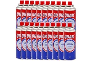 ALJOIR Cartucho Recambio de Gas Portable Gas Butano para Cocina Portátil, Hornillo, Soplete Soldador, Camping Gas B-250 227gr