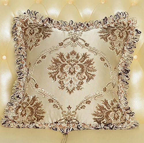 ZHLONG Home cotton embroidery pillowcase Decorative Cushion Cover 20x20 inches (50 x 50 cm) , 3 , 50*50cm