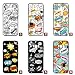 Produktbild Handyhülle 'Comic' für Samsung | Silikon | Sticker | Sprechblasen | Style, Hüllendesign:Design 2 | Silikon Klar, Handy:Samsung Galaxy S9 Plus