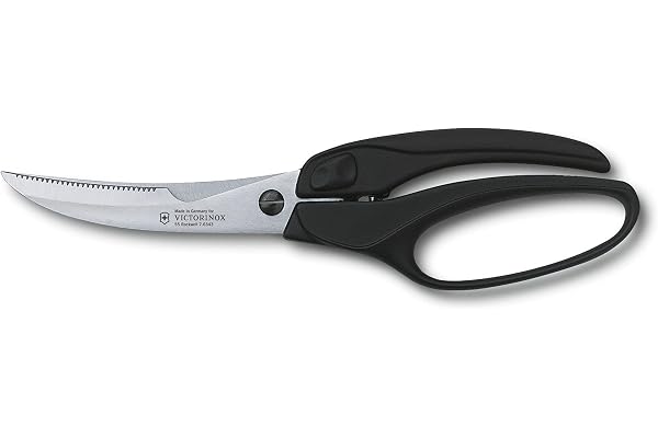 Victorinox Ustensiles de Cuisine/Cisaille à Volaille Professionnelle, 25 Cm, Inoxydable, Acier, Noir