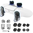 NiTHO PS5 FPS Gaming Kit for PlayStation 5 Dual Sense Controller Customizing Kit with Thumb Grips Ergonomic Button Trigger Precise Aiming Kit