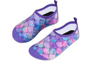 ICEUNICORN Swim Kids Beach Shoes Infant Water Shoes Toddler Barefoot Skin Baby Boys Girls Aqua Socks for Pool Garden