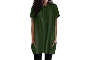 Generisch T-shirt long de yoga pour femme - Manches courtes - Col en V - T-shirt de sport d'été - Léger et respirant - Dos en maille filet - T-shirt de course - Fitness - Gym