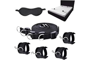 REBESCO B-D-S-M Bande réglable en Nylon Sac à Dos, Bande de résistance réglable pour l'entraînement en Salle de Sport