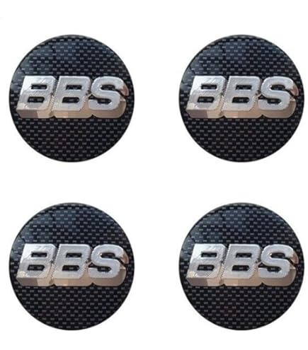 4 Stuks Wielnaafdopstickers Voor BBS 75mm,Wieldopsticker,Wieldopsticker