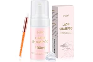 EMEDA 100ML Champú para pestañas champú espumante para pestañas extensiones, Limpiador de Espuma de pestañas para uso en salón y en casa sin aceite lash extension shampoo