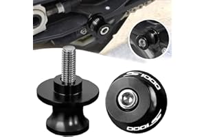 QJY-MOTOR PART-STORE 2pcs Diabolos M8*1.5 CNC Aluminum Pour S1000R S1000RR S1000XR S1000RR HP4 2009-2015 2016 2017 2018 2019（Noir）