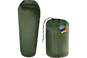 LightDry® Mumiesovsäck 3 Säsonger – Ned till -13°C, Lätt | Kompakt packstorlek, MHI-syntetfyllning, 170T Oxford polyester – f