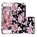 Produktbild iPhone 7 Hülle, ZXK CO Weich TPU Silikon Case Schutzhülle 3D Vintage Blumen Muster für iPhone 7 4,7 zoll - Rose