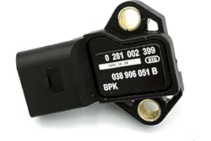 REPERIO MAP Manifold Boost Pressure Turbo Sensor 0281002399 038906051B for VW Audi Skoda SEAT