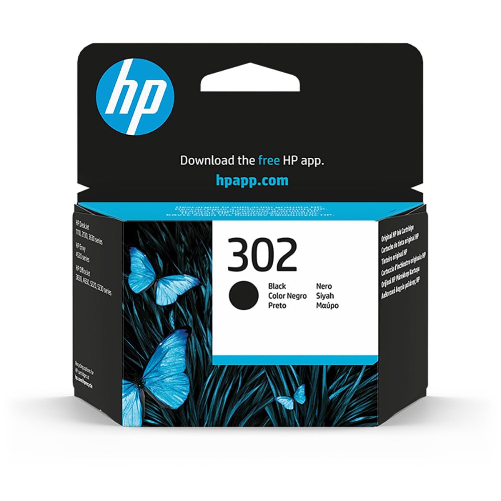302 Schwarz Druckerpatrone F6U66AE für HP Officejet