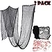 Produktbild 2 Stück 76,2 cm von 449,6 cm (5 Meter) Halloween Creepy Tuch schwarz und blutigen für Halloween Haunted House Dekoration Decor