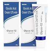 Glyco 12 Glycolic Acid 12% Cream for Pigmentation, Dark...