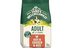 James Wellbeloved Dog Adult Hypoallergenic Dry Food Chicken and Rice 2 kg