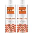 Vooki Ecofriendly Multipurpose Floor & Hard Surface Disinfectant Cleaner, Home and Commercial Use, Green Chemistry - 500 ml Each (Pack of 2)