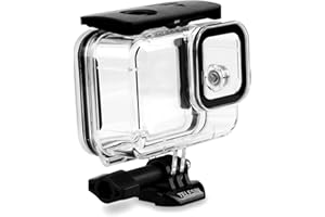 AFAITH Boîtier Coque Étanche pour GoPro Hero 9 Black Hero 10 Black Hero 11 Black, Photographie de Plongée sous-Marine Boîtier de Protection Coque pour GoPro Hero 9/10/11 Black