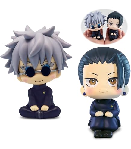 Figuras De Gojo Satoru Y Geto Suguru - Pack De 2 (10cm, PVC)