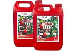 FLOW TM SIMPLY AMAZING PRODUCTS Flow Power Tomato Liquid Feed | 300:1 Concentration | Vegetable Plant Food Growing Fertiliser - (10 Litre)