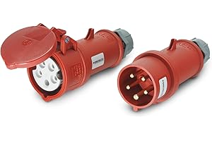 Mennekes Kit prise et raccord CEE 400 V/16 A 5p IP44