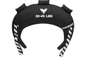 Elite Sports Bulgarian Canvas Bag for Crossfit, Fitness Canvas MMA Gym Cross Training Sandbag