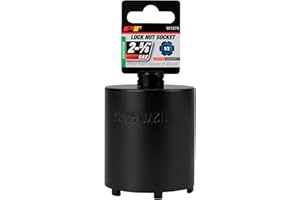 Performance Tool W1270 Ford/Gm 4 Radantrieb Kontermutter Werkzeug, 1/2 Zoll Antrieb x 2-5/8 Zoll Kontermutter Stecknuss
