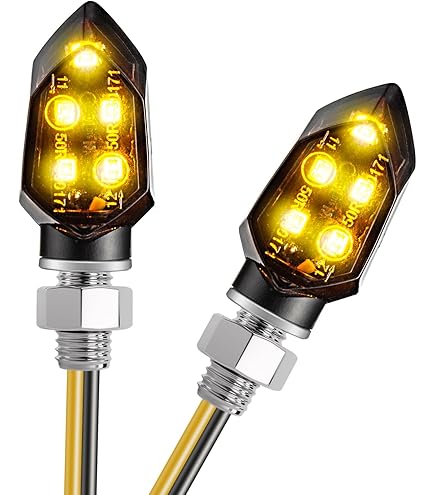 Clignotant Moto, 4 Pièces Clign Otant M Oto LED Adapté Aux Mot Os 12v Clignota Nt Moto Led Homologue C Lign Otant M Oto L Ed Homologue C Ligno Tant Led Mo To Mini C Lignotant M O To 92311853