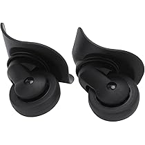 Roulette Valise Remplacement ROUES DE RECHANGE Pour Valise à Bagages 2 Pièces Roue Universelle Roue De Valise Universelle