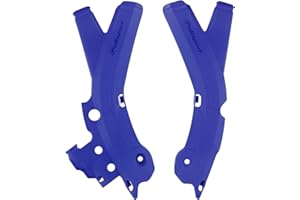 POLISPORT 8473000002 - Set di piastre paramotore in plastica durevole e resistente agli urti compatibile con le moto Sherco in colore blu