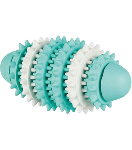 Giocattolo Dentale Per Cane Trixie Denta Fun - Manubrio In Gomma Naturale Con Dossi, Lunghezza 9 Cm - Foto 9