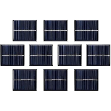 Retisee 30 Stück Kleine Solarzellen Mini Polykristalline Solarzellen 5