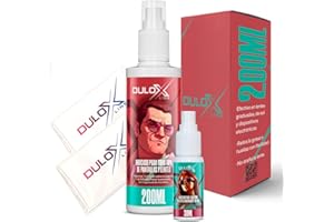 RONIBEX Kit Limpiador Monitor Gamer 200ML + Spray 30ML + 2 Gamuza Microfibra (30x30CM) – Pack Limpia Pantallas para TV, Monitores, Portátiles – Ideal para Gamers, Traders y Oficinas