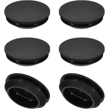 PATIKIL 13mm Durchmesser Gummistopfen, 16 Stück Silikon Verschlussstopfen für 12-13mm Loch, Schwarz PATIKIL 13mm Durchmesser Gummistopfen, 16 Stück Silikon Verschlussstopfen für 12-13mm Loch, Schwarz