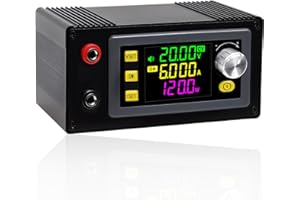 HEEMOL Regolatore di Tensione DC6-36V 120W DC DC Converter,Controllo Numerico Tensione di Sollevamento Corrente Costante Modulo di Ricarica Solare Con Display LCD Con Ampia interfaccia.