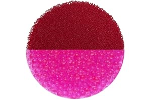 trendfinding 100 g de granulés retenant l'eau Rose, granulométrie 1,5-2 mm, décoration pour Fleurs et Plantes, 10 litres très économique, Utilisation Polyvalente