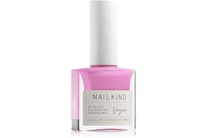 NAILKIND Pink Nail Polish - Play Date - High-Shine Nail Varnish - Vegan Nail Lacquer + Peta Certified + Cruelty Free - Quick Drying & Long Lasting - Chip Resistant Manicure - 8ml