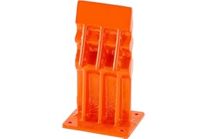 WISEPRO Manual Log Splitter, Heavy Duty Splitting Base, Safe and Efficient Firewood Log Splitter & Kindling Splitter -Cast Iron- Small & Medium Logs, Perfect for Gardening and DIY