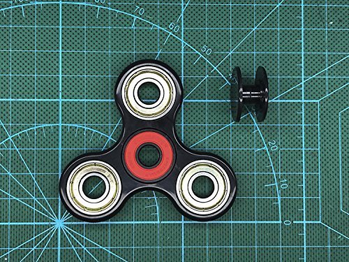 Sunnytech 1PC Tri-Spinner Fidget Toy Ceramic Bearing EDC Exquisite Hand Spinner DIY Puzzels for Anxiety Boredom HS18-1 Black Sunnytech 1PC Tri-Spinner Fidget Toy Ceramic Bearing EDC Exquisite Hand Spinner DIY Puzzels for Anxiety Boredom HS18-1 Black