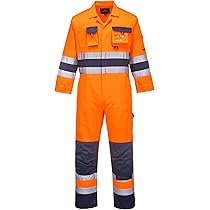 Combinezon De Lucru Cu Benzi Reflectorizante - Portwest F813 Bleumarin Xl Poce0nt0nng L