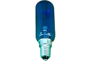 MDS-Pro Lampe für Kühlschrank Side by Side Kühlschranklampe 25Watt E14 blau kompatibel mit Bosch passend für Siemens Gaggenau Neff Balay wie 612235 00612235