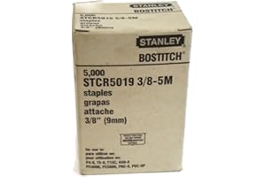 Bostitch BOSR501910 STCR501910Z Agrafes STCR-H. 10 mm Boîte de 5000-STCR501910Z