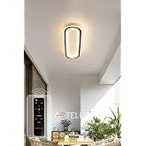 ARTELUZ Elips Model Modern Plafonyer Avize 50x16 cm 3 Renk Işıklı Uzaktan Kumandalı Dimmer &Ouml;zellikli