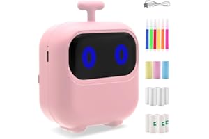 DIFCUL Mini Thermal Printer,Bluetooth Labler Maker,Portable Inkless Printers Compatible with Android and ios,Printable Photos,Lists,Memo,QR Codes,Notes(With 13 Roll Paper+5 Colored Pens)