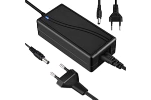 Strömförsörjning 12 V 6 A Ac DC-adapter: 12 V strömförsörjningLED transformator LED-adapter 72 W strömförsörjningsremsa för LEDLjusremsor monitorer TV-förstärkare kamerasystem, eurokontakt 5,5 x 2,5