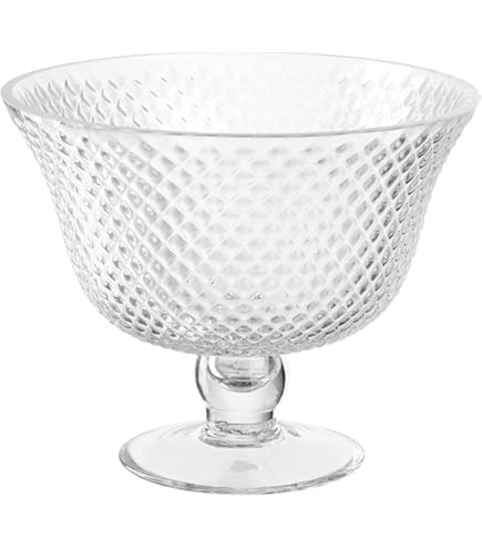 Glazen Kristalglas Vaas Carré 25 cm - Hoogwaardige Glasvaas voor Bloemstukken