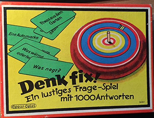 Preisvergleich Produktbild Denk fix! Originalausgabe 26 301 – Spear-Spiele