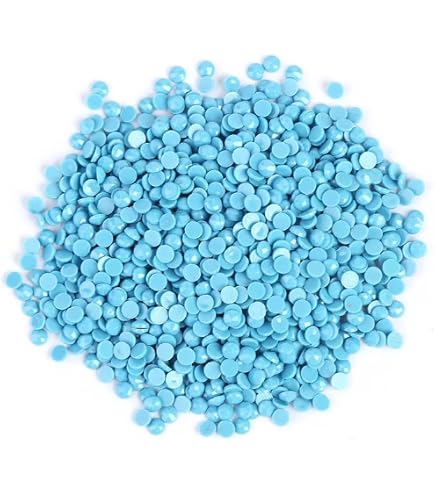 Broderie Diamant Perles 3045 Carré,Accessoires de Rechange pour Forets Manquants,Diamond Painting Perles à Broder de Rechange pour Pierres Précieuses,3500 Pièces